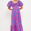 New Floral Cut-Out Maxi Dress Dresses